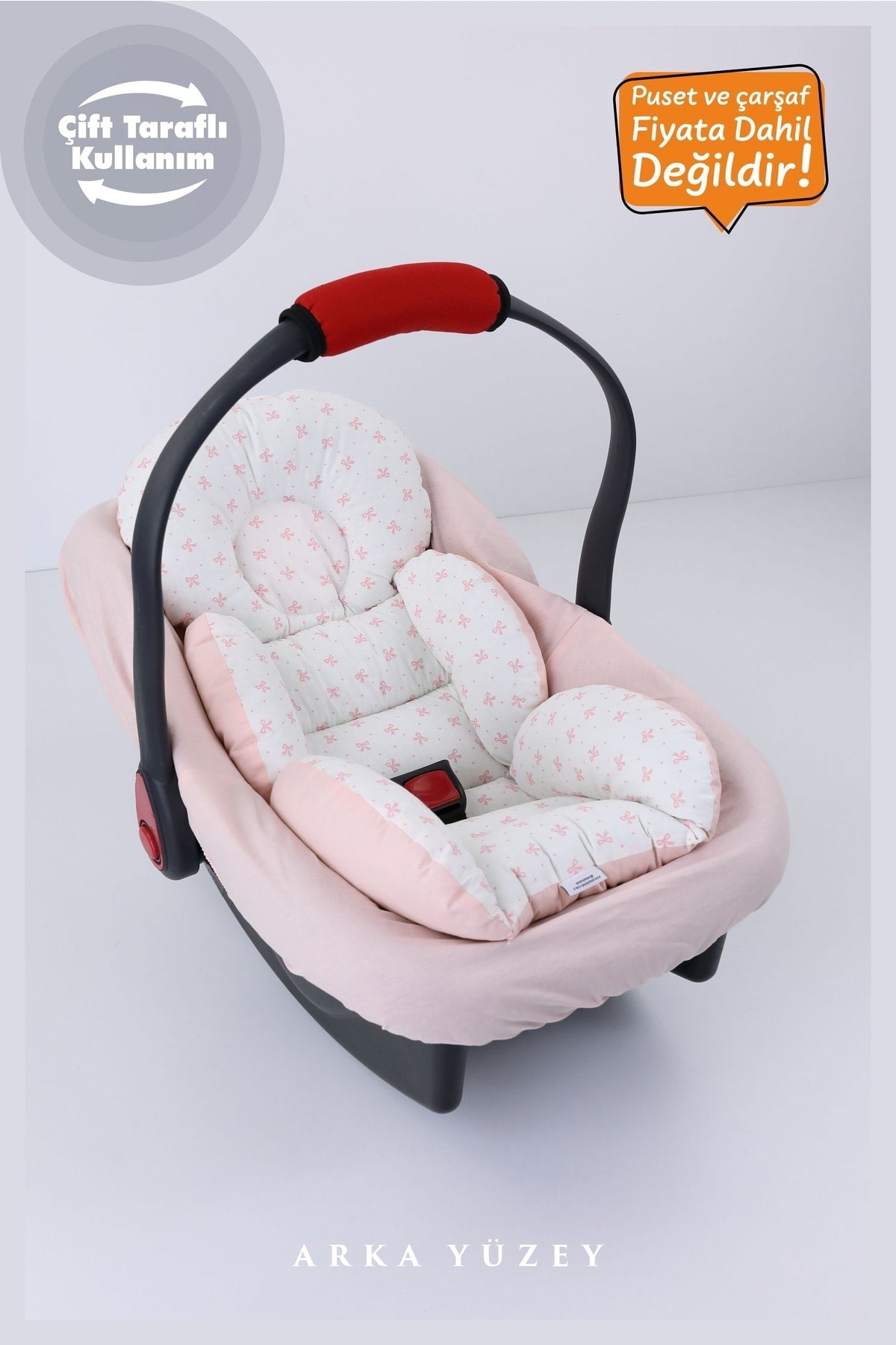 Orthopedic Lumbar Supported Stroller Cushion Cotton Fabric