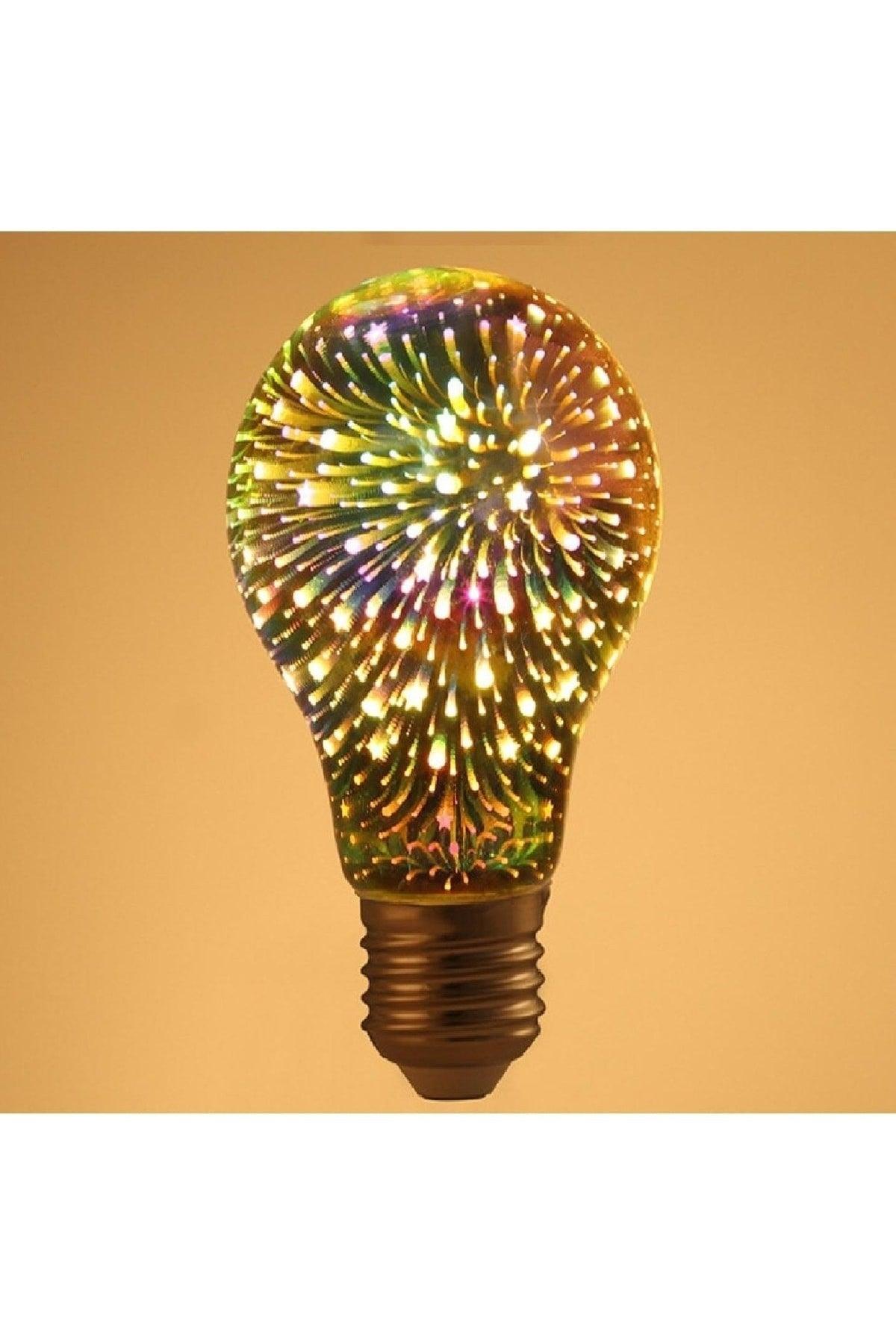 3d Decoration Led Bulb Star Color Bulb