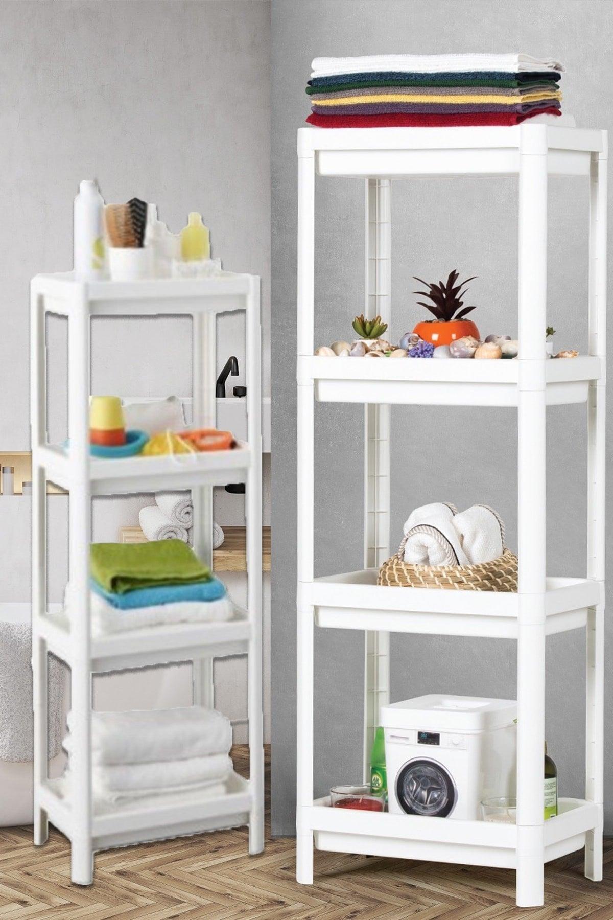 4 Tier Ikea Vesken Bathroom Kitchen Shelf Unit