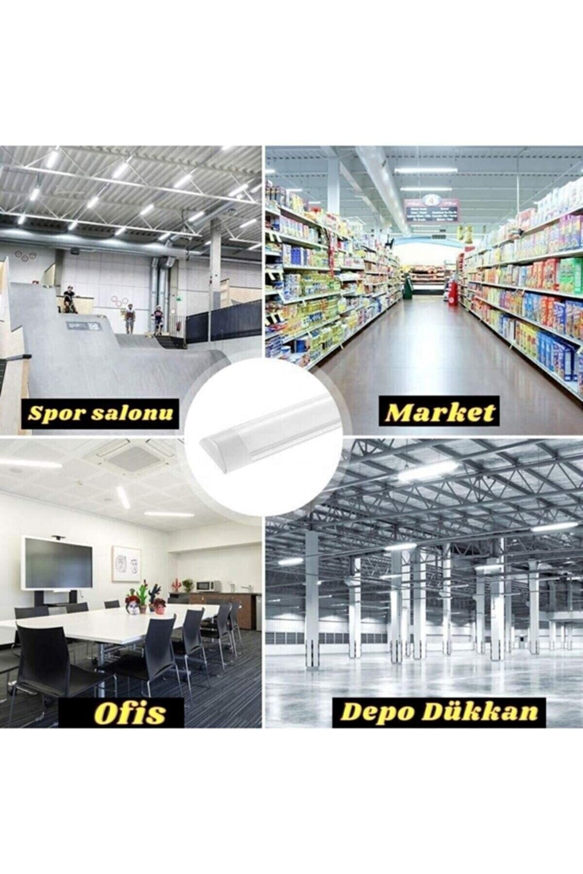 40w Fluorescent Horizontal Led Band Luminaire Ceiling