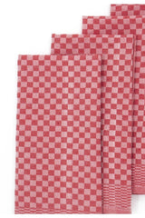 40x60cm 5 Pcs Kitchen Napkin Drying Towel – Dama Claret Red - Swordslife