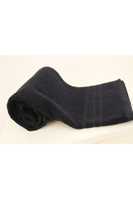 40x90 Indantren Hairdresser Towel Hygienic Paint-Resistant Gym&Sports Towel-Black- - Swordslife