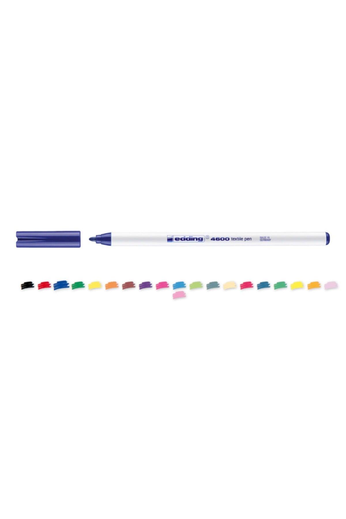 4600 Fabric Coloring Pen 1.0mm Blue