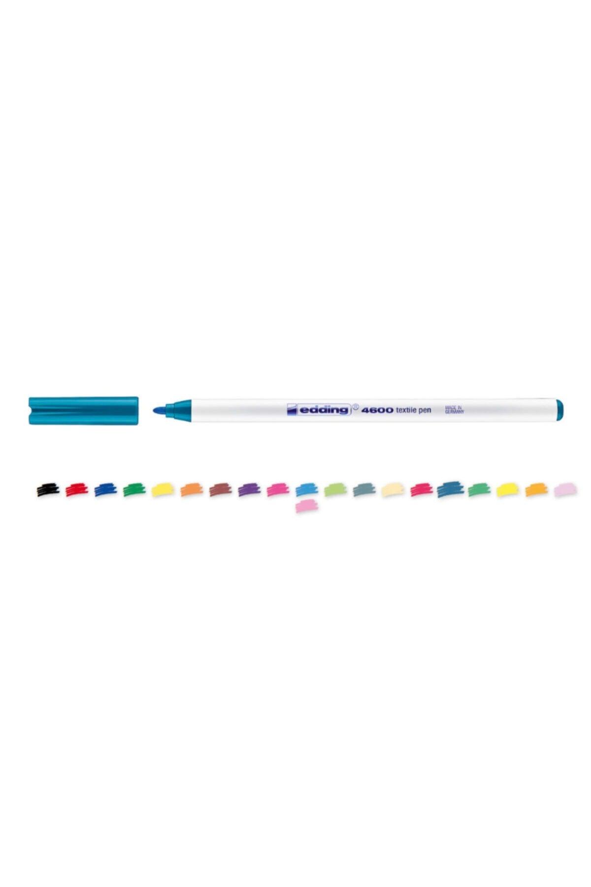 4600 Fabric Coloring Pen 1.0mm Dirty Blue