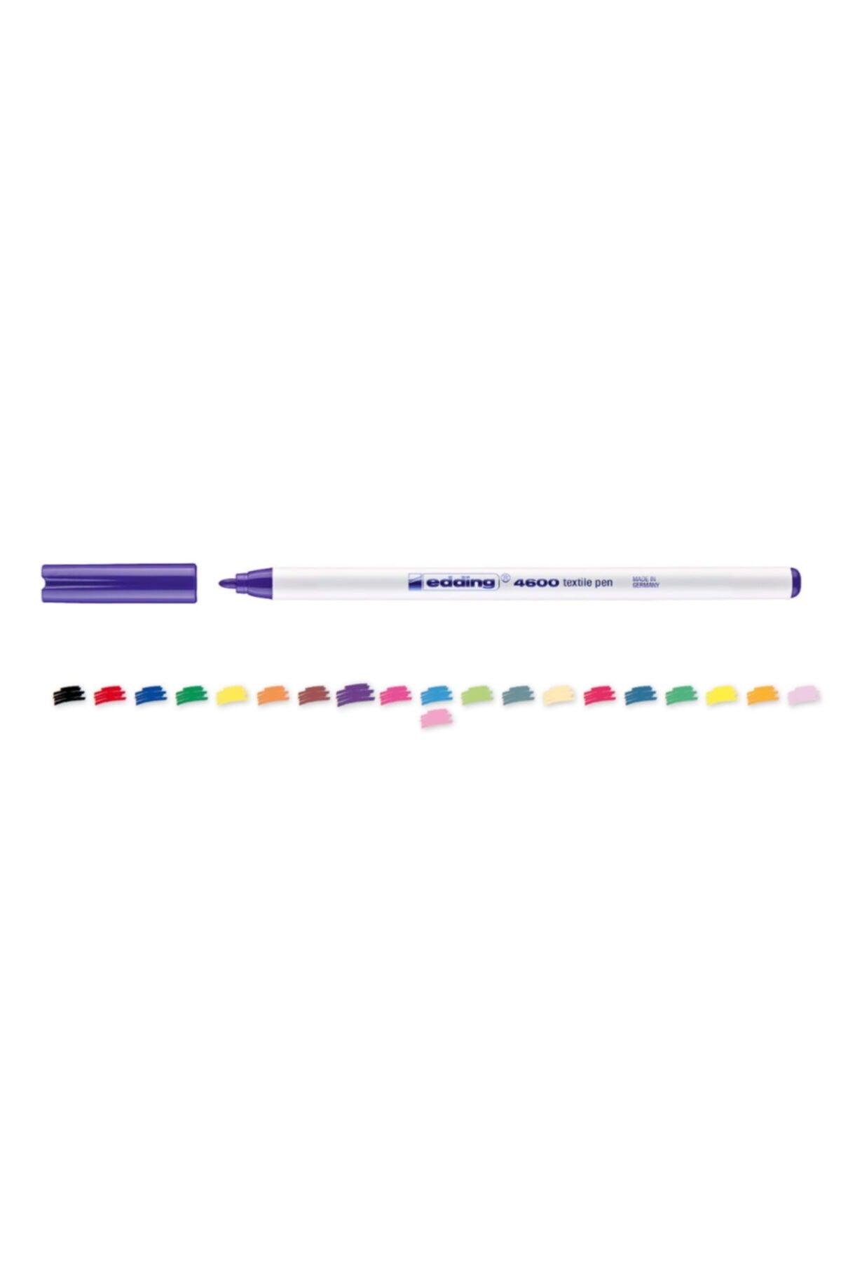 4600 Fabric Coloring Pen 1.0mm Purple