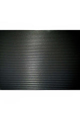 48 Cm X 1 M Black Line Pattern Faux Leather, Drawer Anti-Slip Carpet, Drawer Carpet - Swordslife