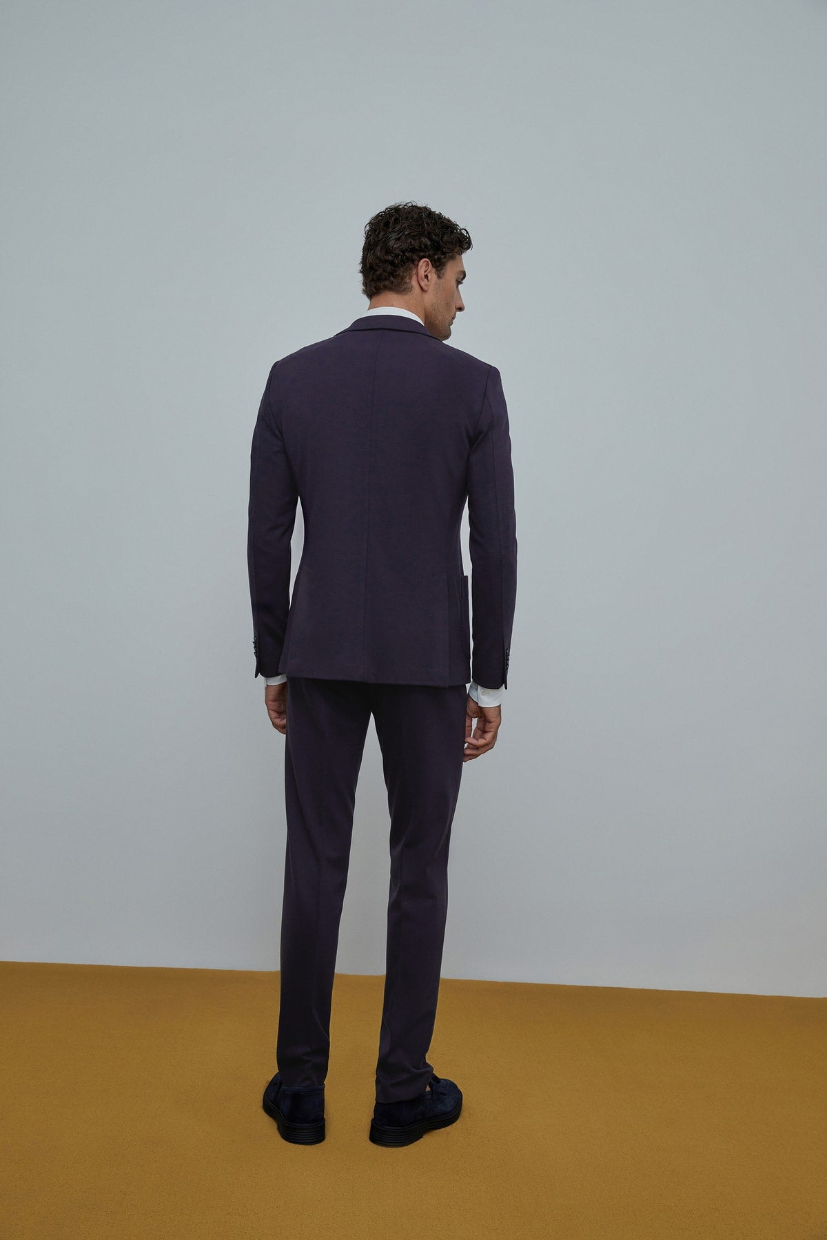 Navy Blue Air Chino Suit