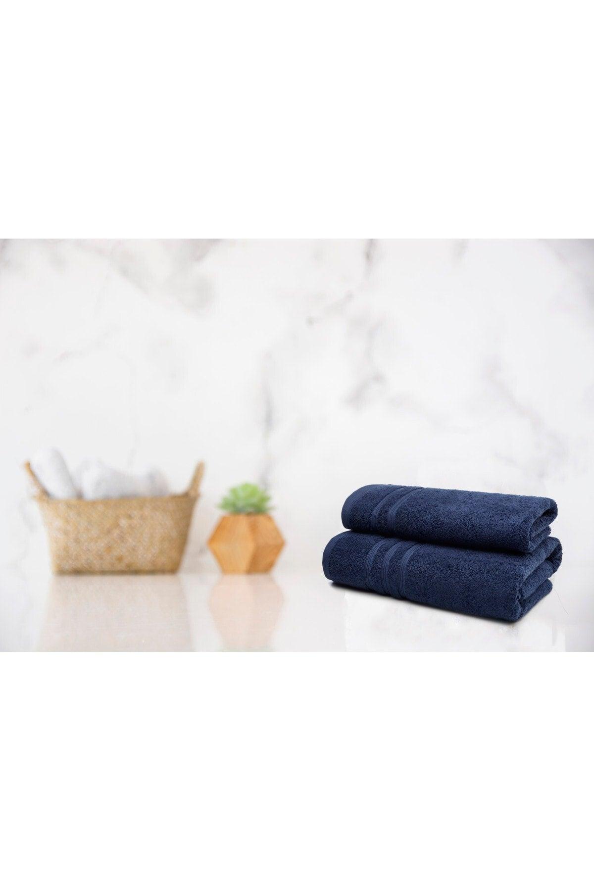 Navy Blue VIP Special Production Antiviral&Antibacterial Bath Towel Set - Swordslife