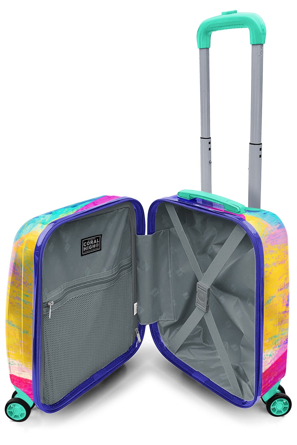 Kids Colorful Airbrush Patterned Child Suitcase 16707