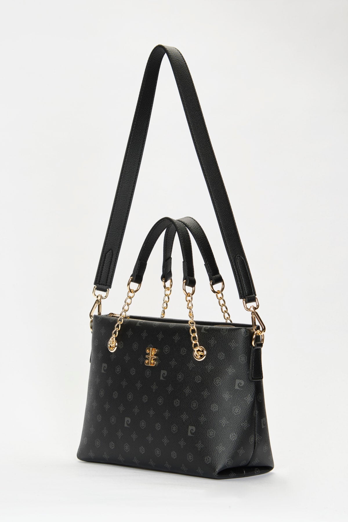 Black Monogram Women's Shoulder Bag 05PO22Y1561