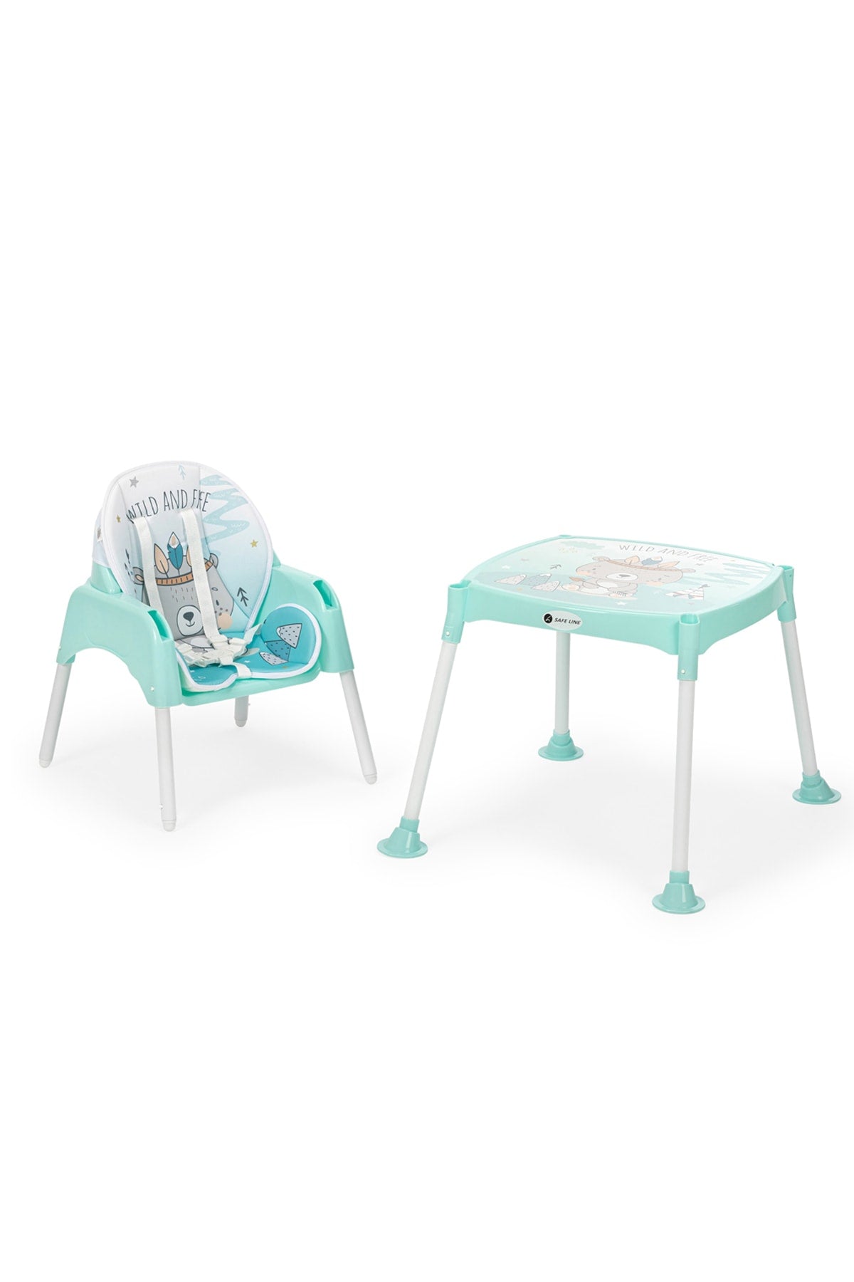 Working Table Padded Highchair