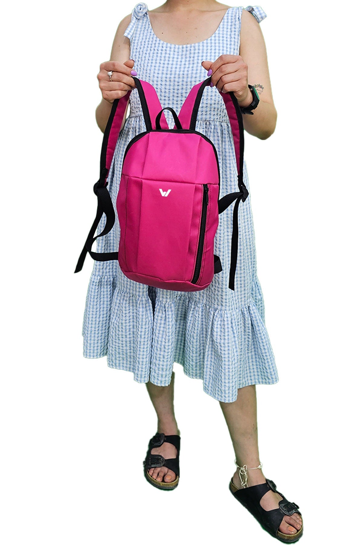 Pink Color Backpack