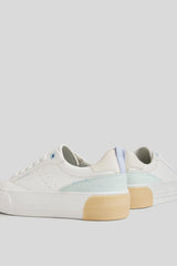 White - Contrast Platform Sneakers - Swordslife