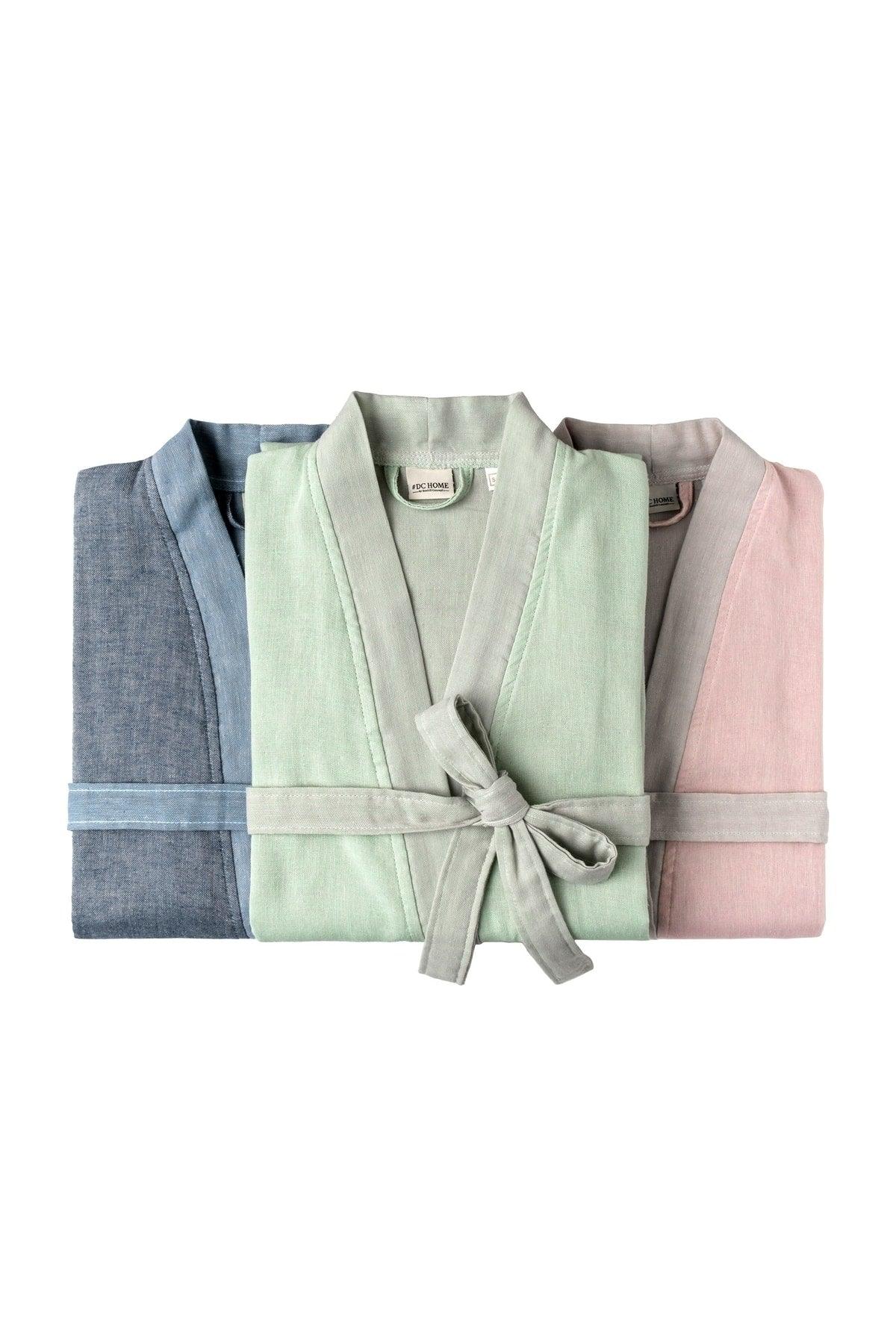 Unisex Karya Peshtemal Bathrobe Mint - Swordslife