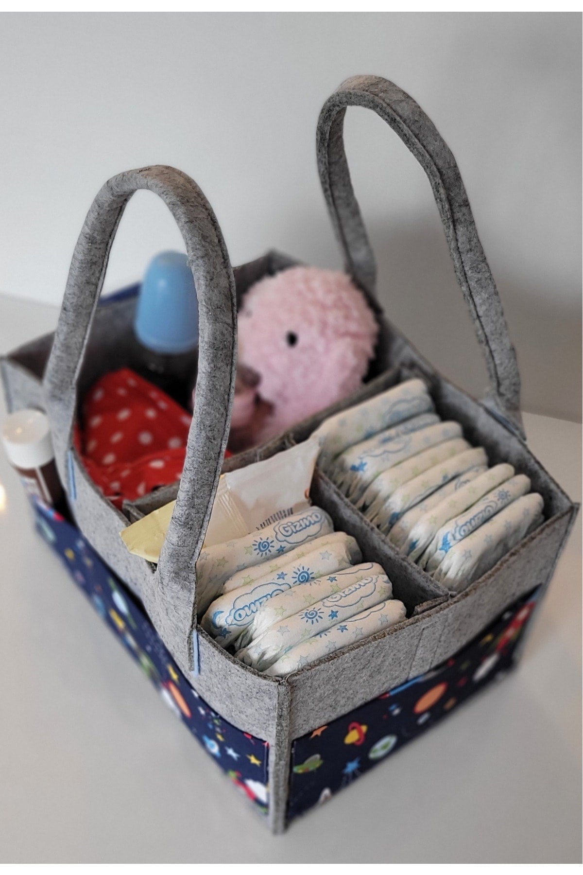 HANDMADE ORGANIZING AND HANGING FUNCTIONAL BABY BAG SET