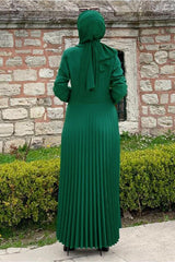 Women's Green (EMERALD) Jacket Look Dress T 0073 - Swordslife