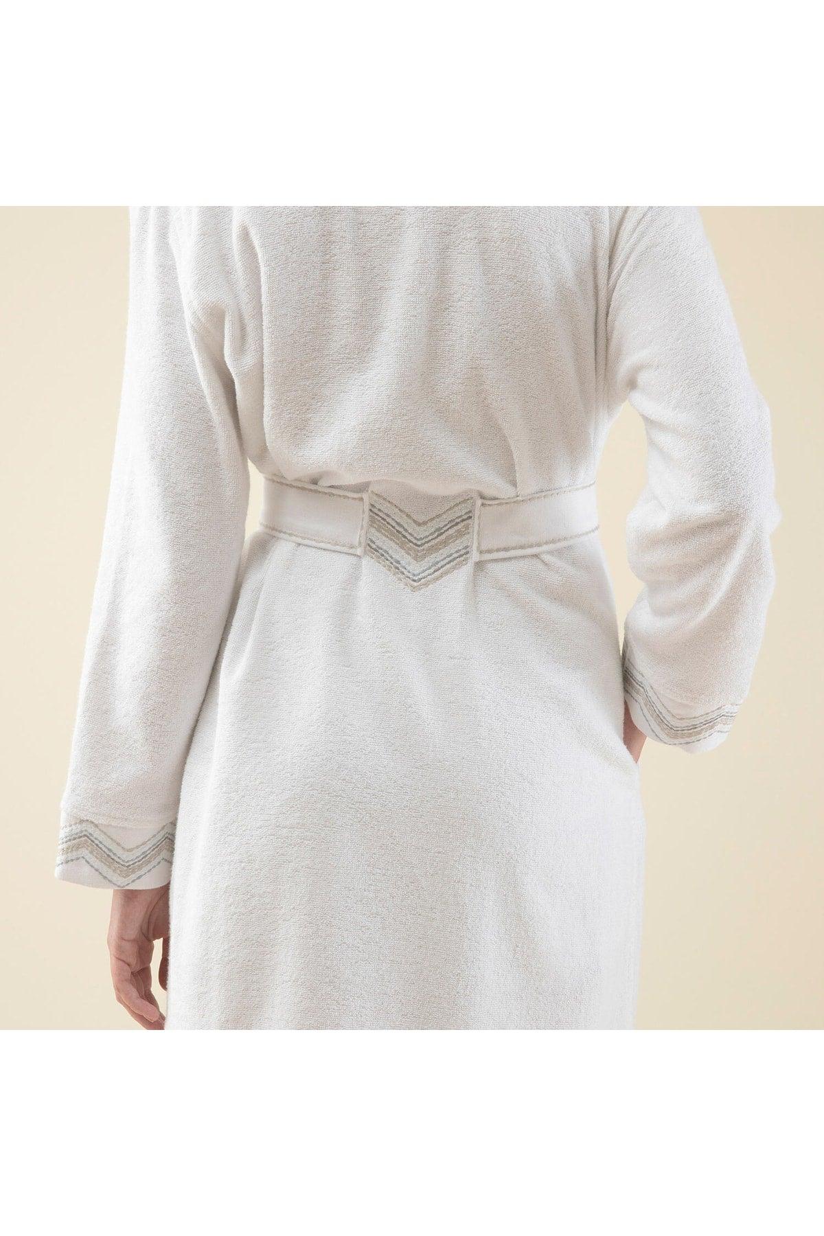 Valeri Women's Bathrobe White - Swordslife