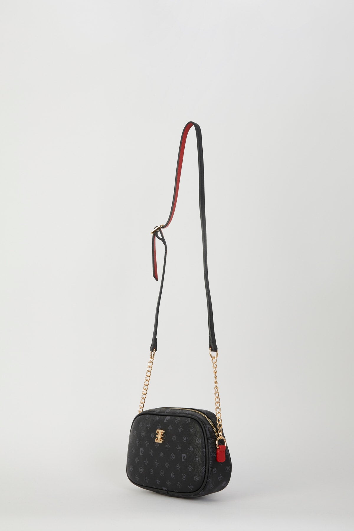 Black Monogram Women's Shoulder Bag 05PO22Y1543