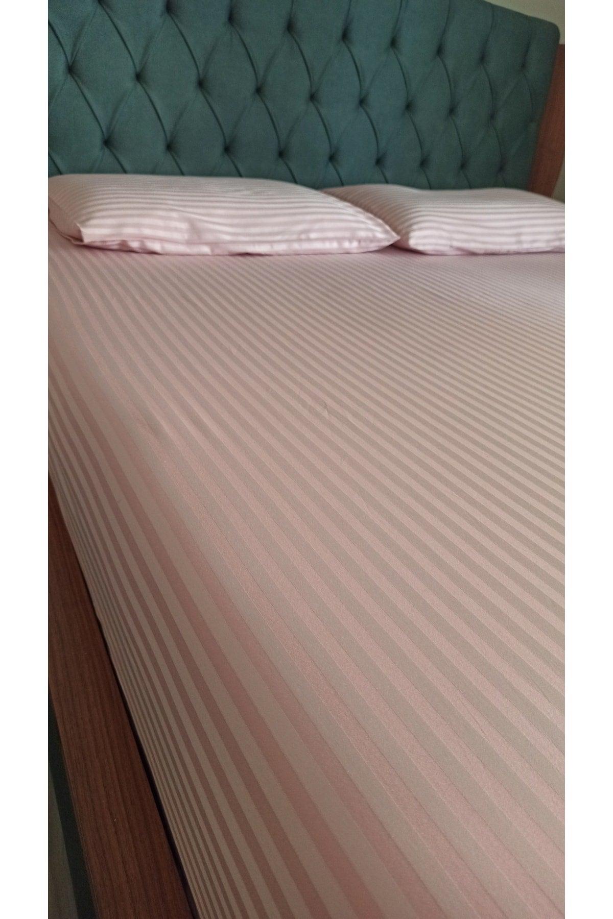 Cotton Satin Elastic Bed Sheet Set - Swordslife