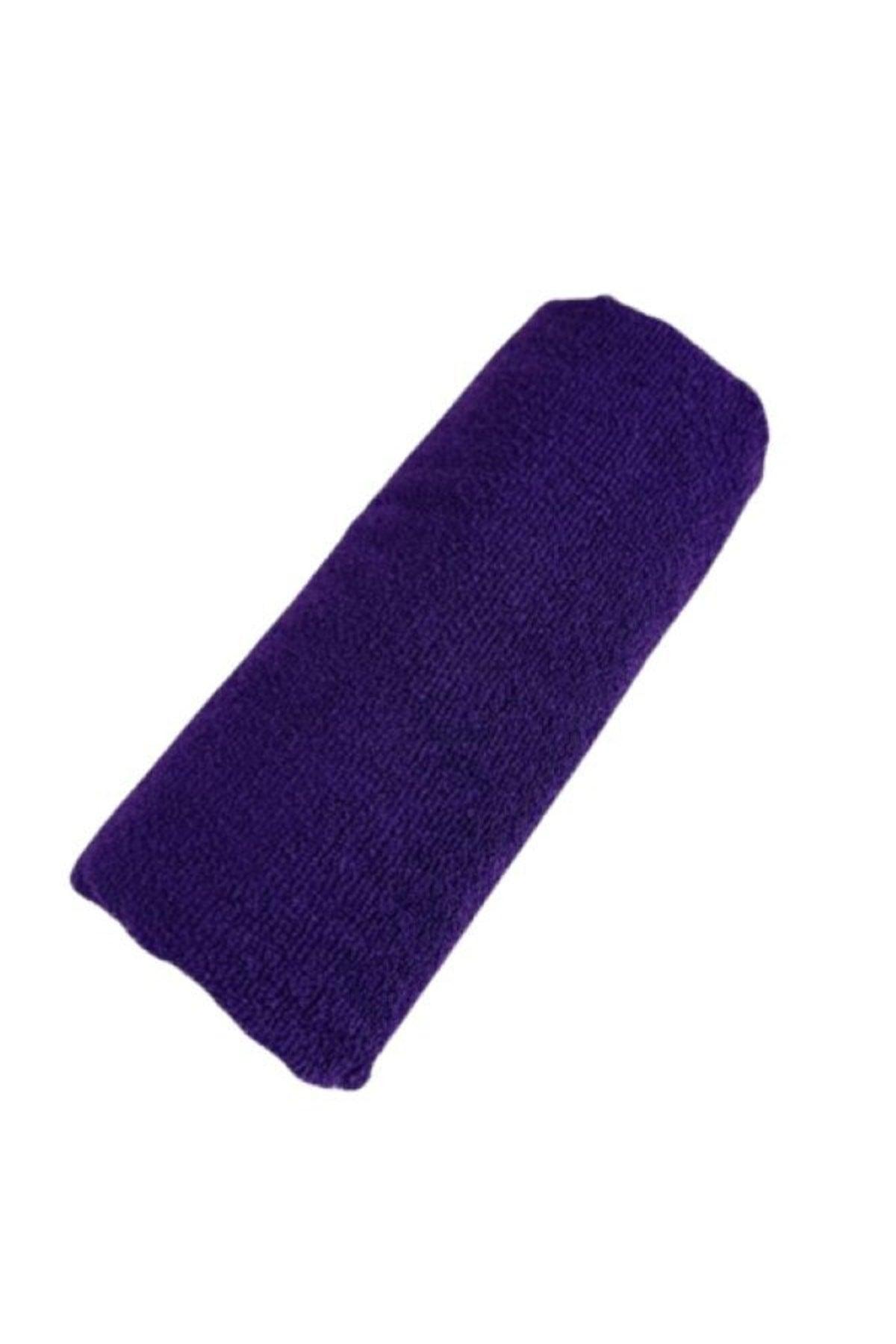 3 Pieces Purple Microfiber Hand Face Hairdresser Sports Towel Hair Color Resistant 50x90 Cm - Swordslife