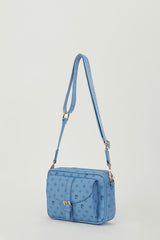 Blue Monogram Women's Shoulder Bag 05PO23Y1726