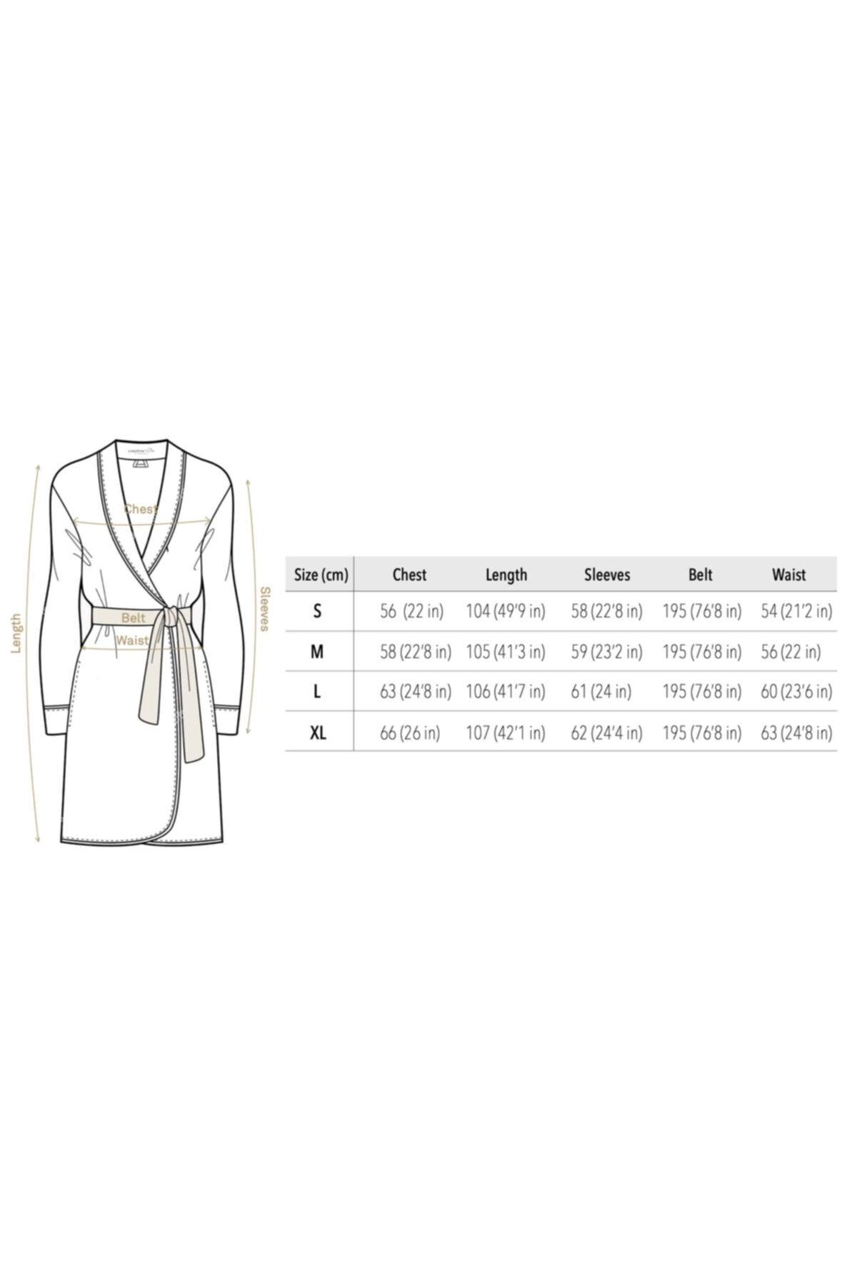 Women's Ecru Embroidered Lace Ecru Bathrobe Set 4 Pcs - Swordslife