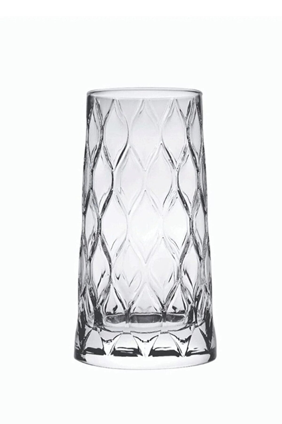 Original Leafy Soft Drink Glass 8-Piece 450cc Water Lemonade Glass 450ml