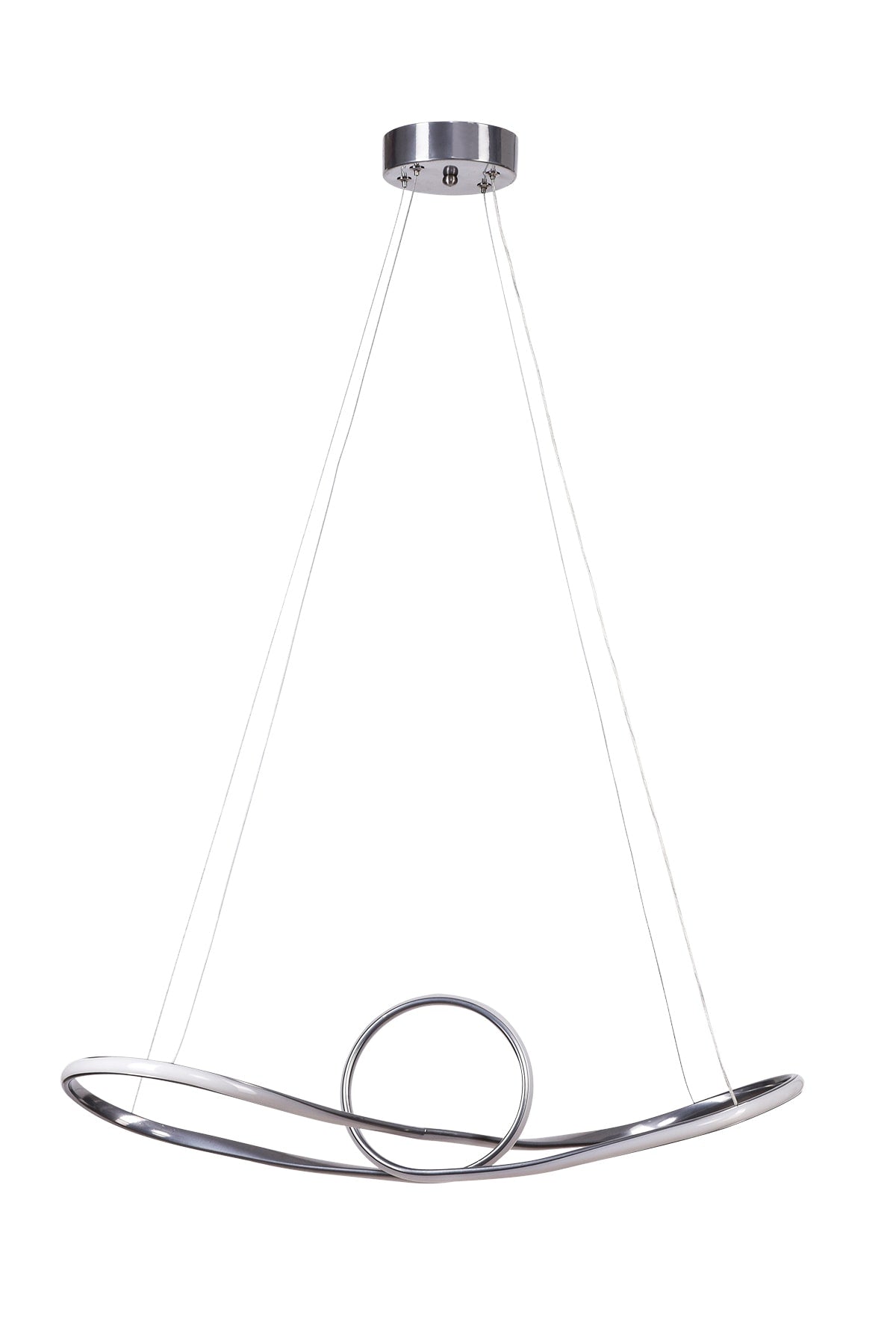 Lumiere Led Chandelier Silver