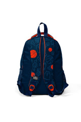 Kids Navy Blue Three Compartment School Bag 23493