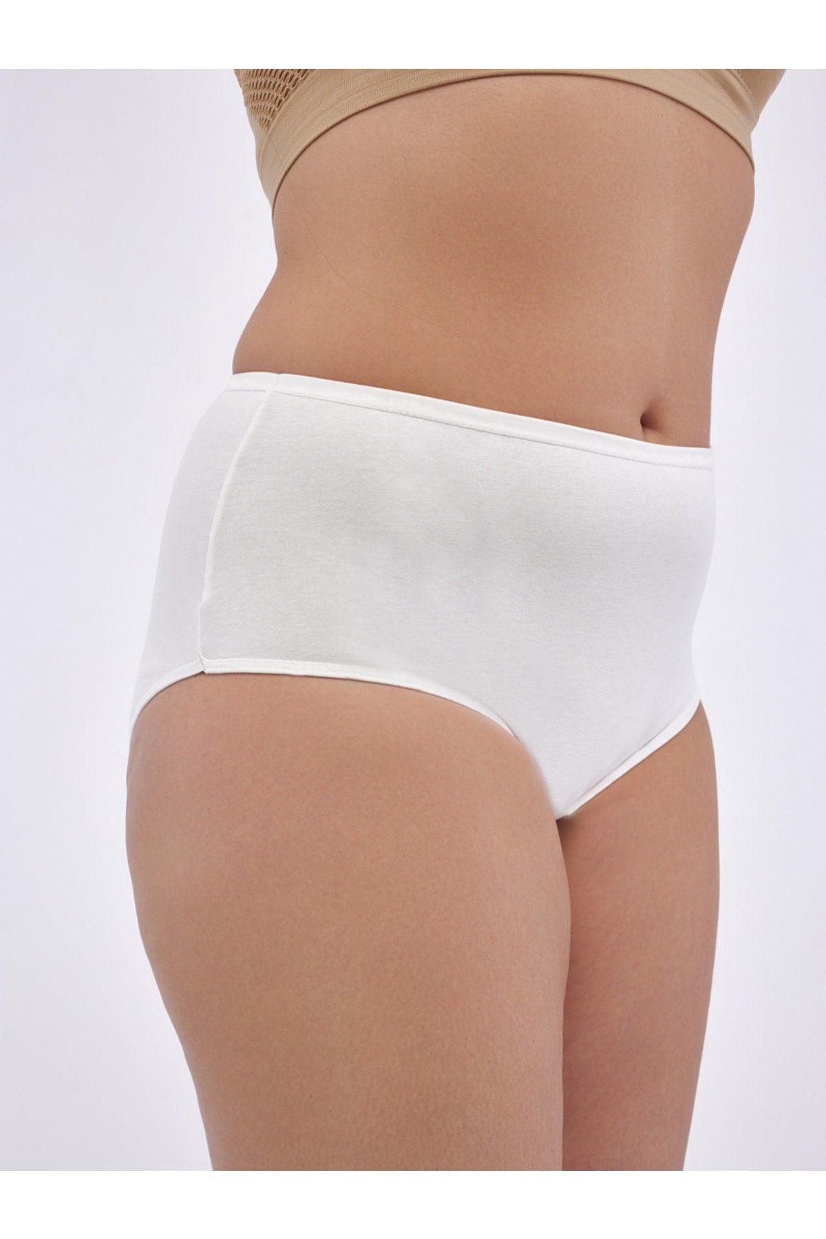 Women's Oversized Panties - 5 Pieces White (5XL, 6XL, 7XL) - Swordslife