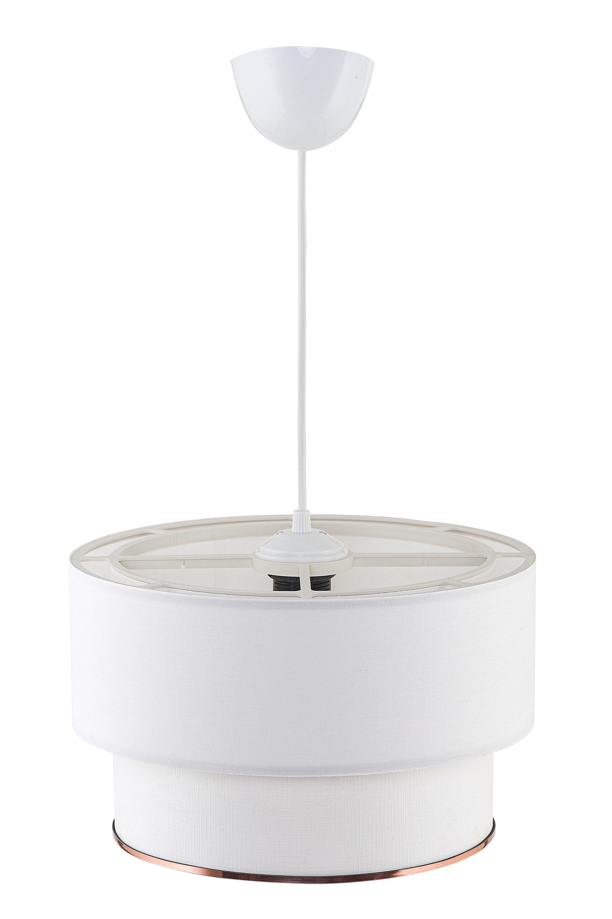 Teuse Chandelier White Mdrn-45