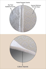 Classic Patterned Non-Slip Base Washable Set of 2 Bathroom Carpet Doormat Closet Set Kt-kzhk-84 - Swordslife