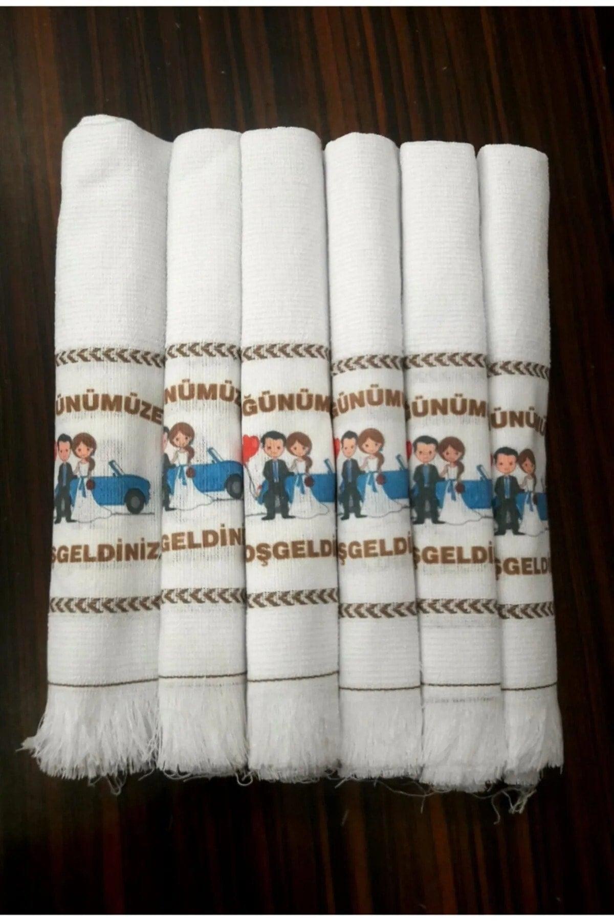 Wedding Towel Car Towel Convoy Towel 12 Pcs. School Towel, 3 with Trolley - Swordslife