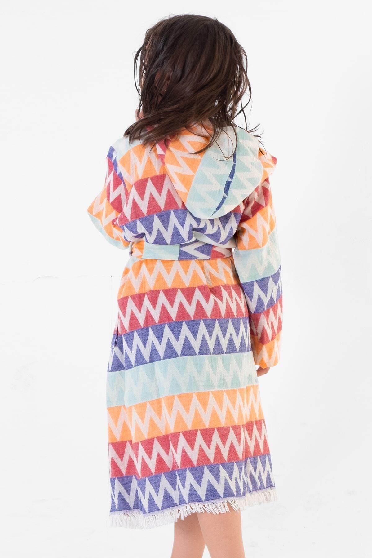 Child Loincloth Zigzag Bathrobe - Swordslife