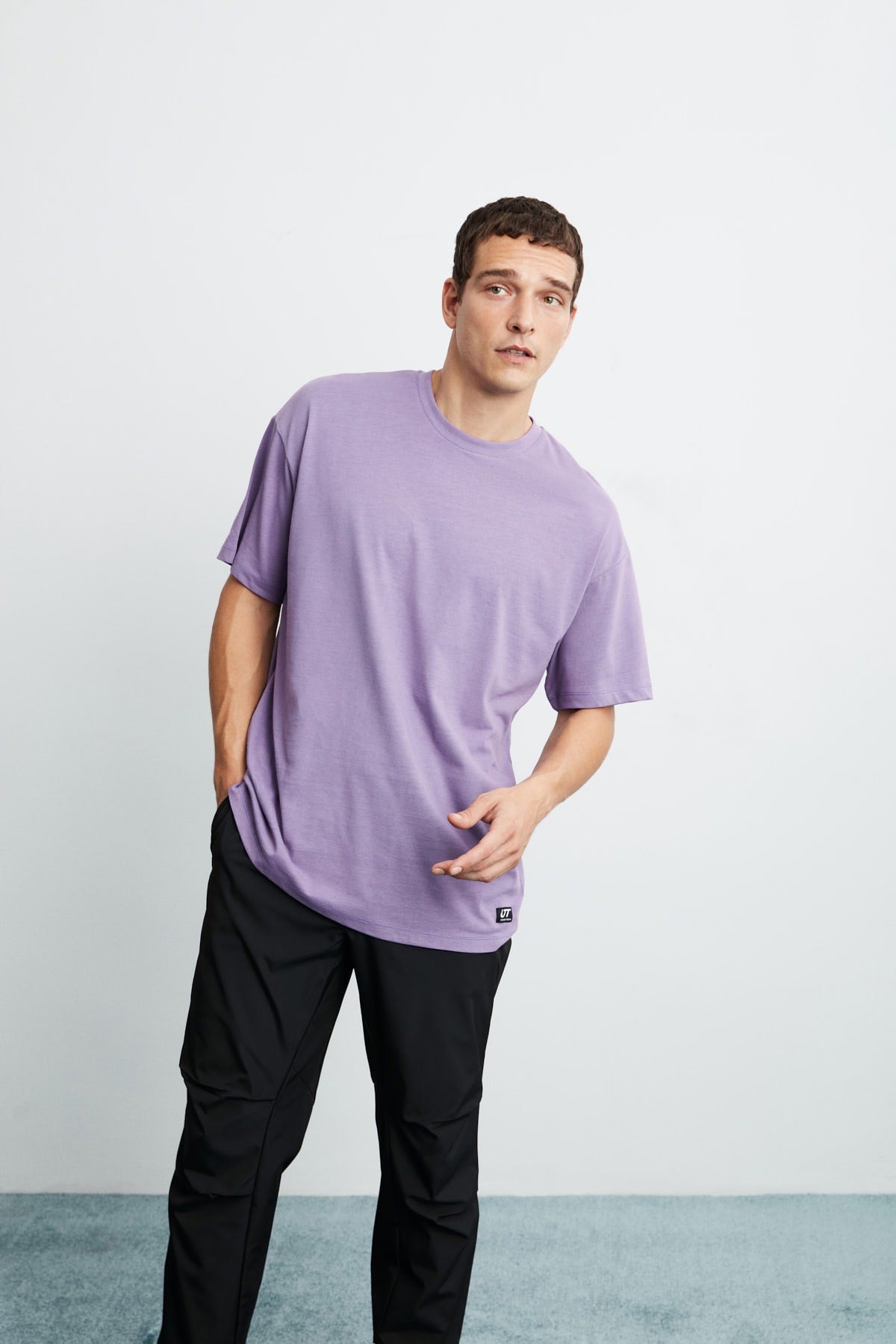Jett Oversize Purple T-shirt