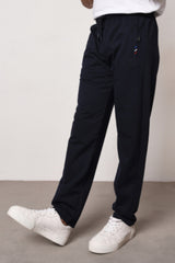 Multicolor Men's Zipper Pocket Embroidery Detailed Straight Leg Casual Fit 4-Pack of Sweatpants