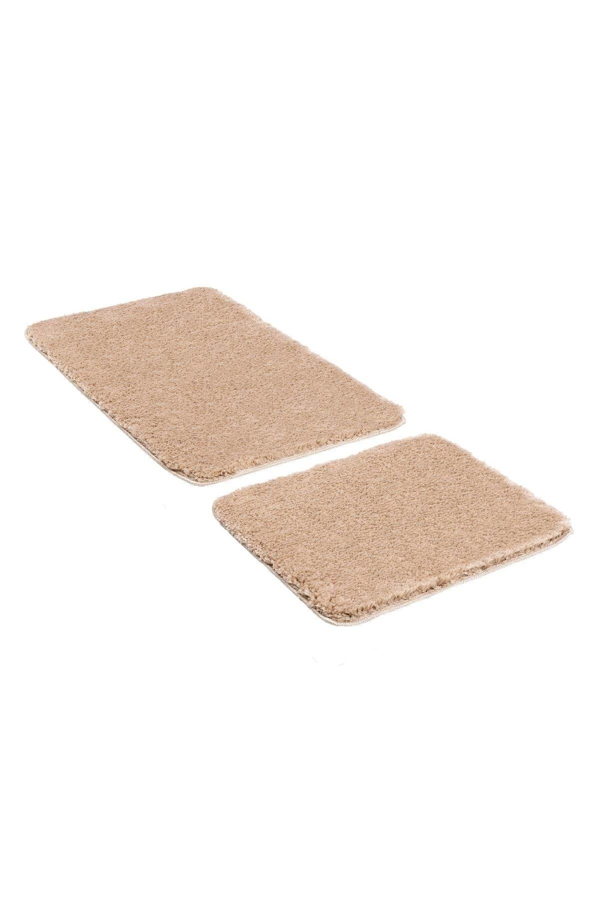 Segura Plush Beige Anti-Slip Floor Bath Mat - Swordslife