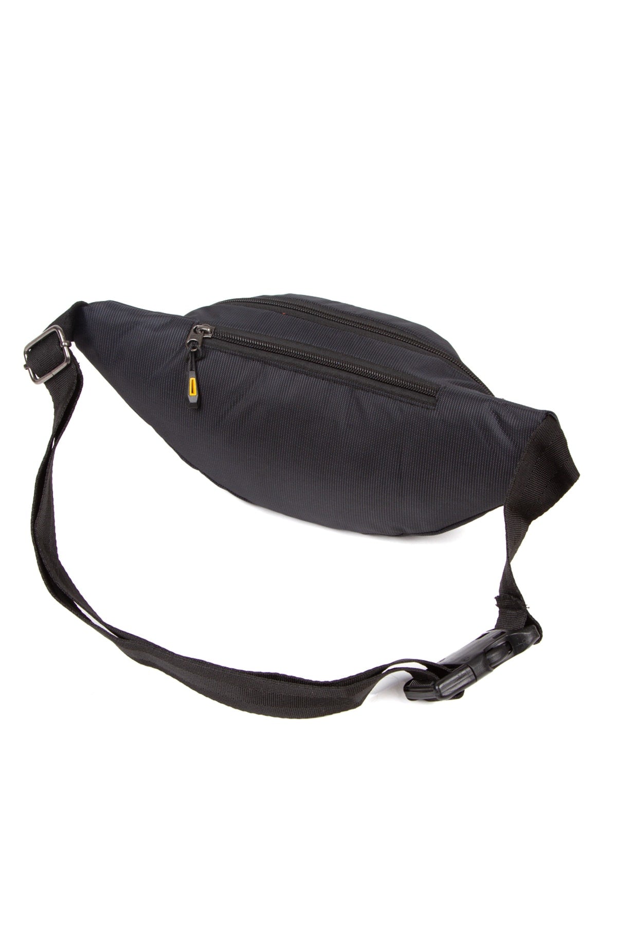 Unisex Impertex Fabric Headphone Outlet Waterproof Shoulder And Waist Bag Cross Strap Black Color