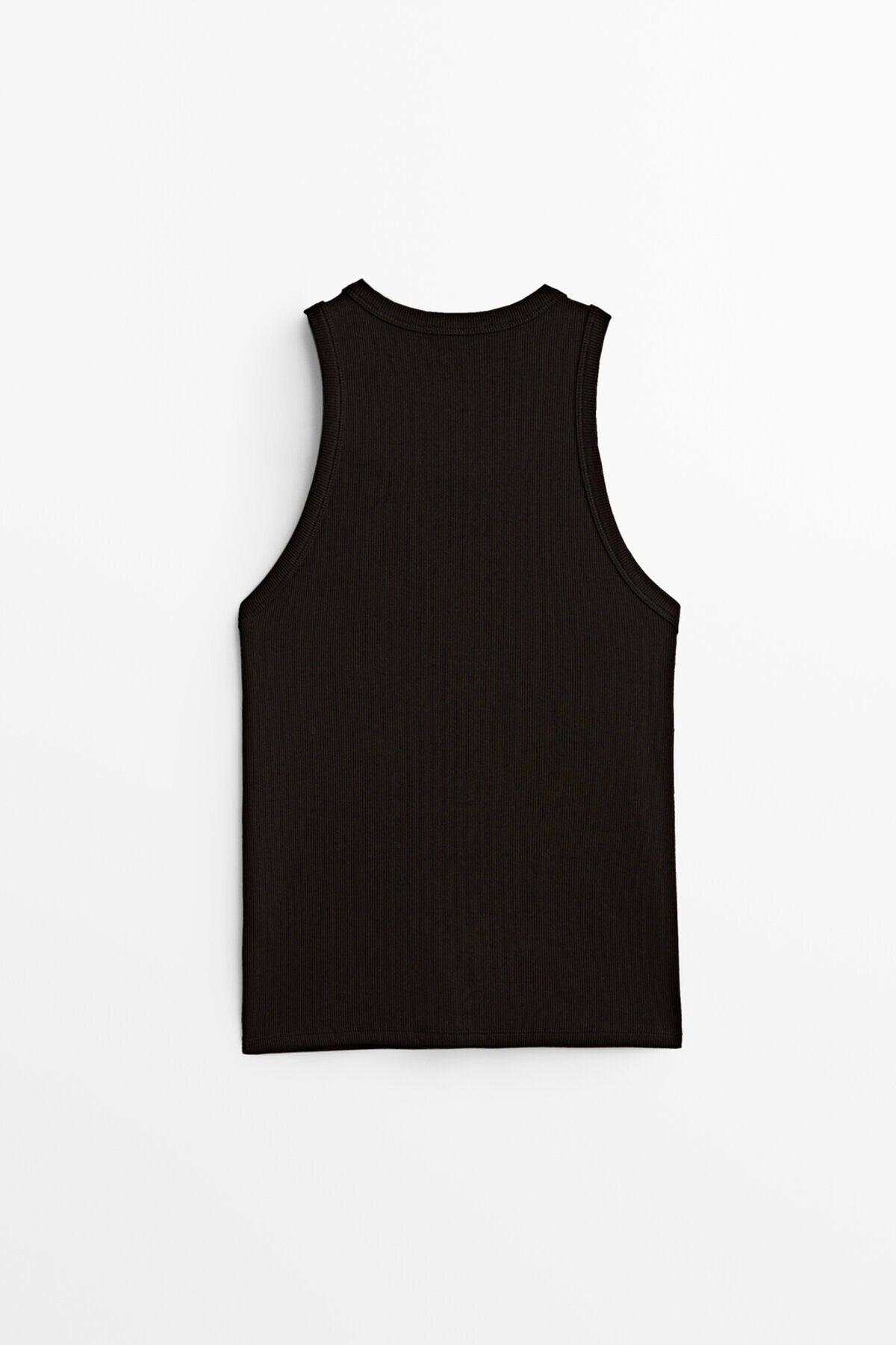 Ribbed Halter Neck Top - Swordslife