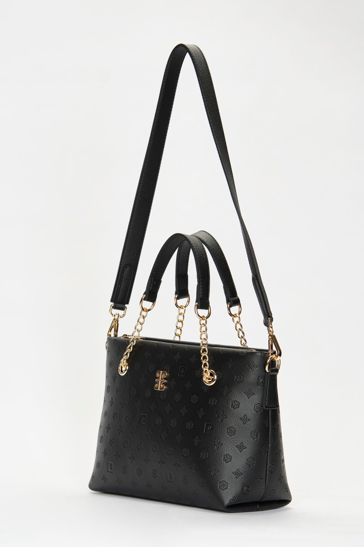 Floater Black Women's Shoulder Bag 05PO22Y1561