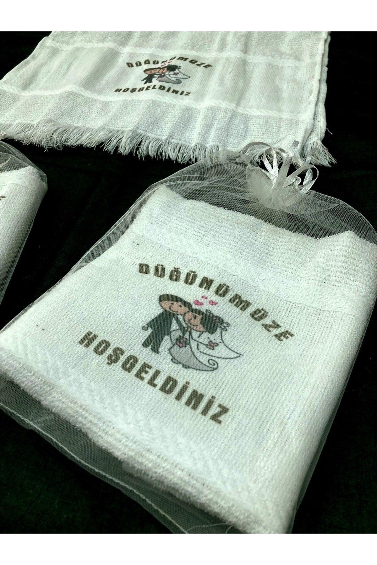 Wedding Towel , Tulle Pouch Wedding Towel Car Towel Convoy Towel 12 Pack 7 - Swordslife