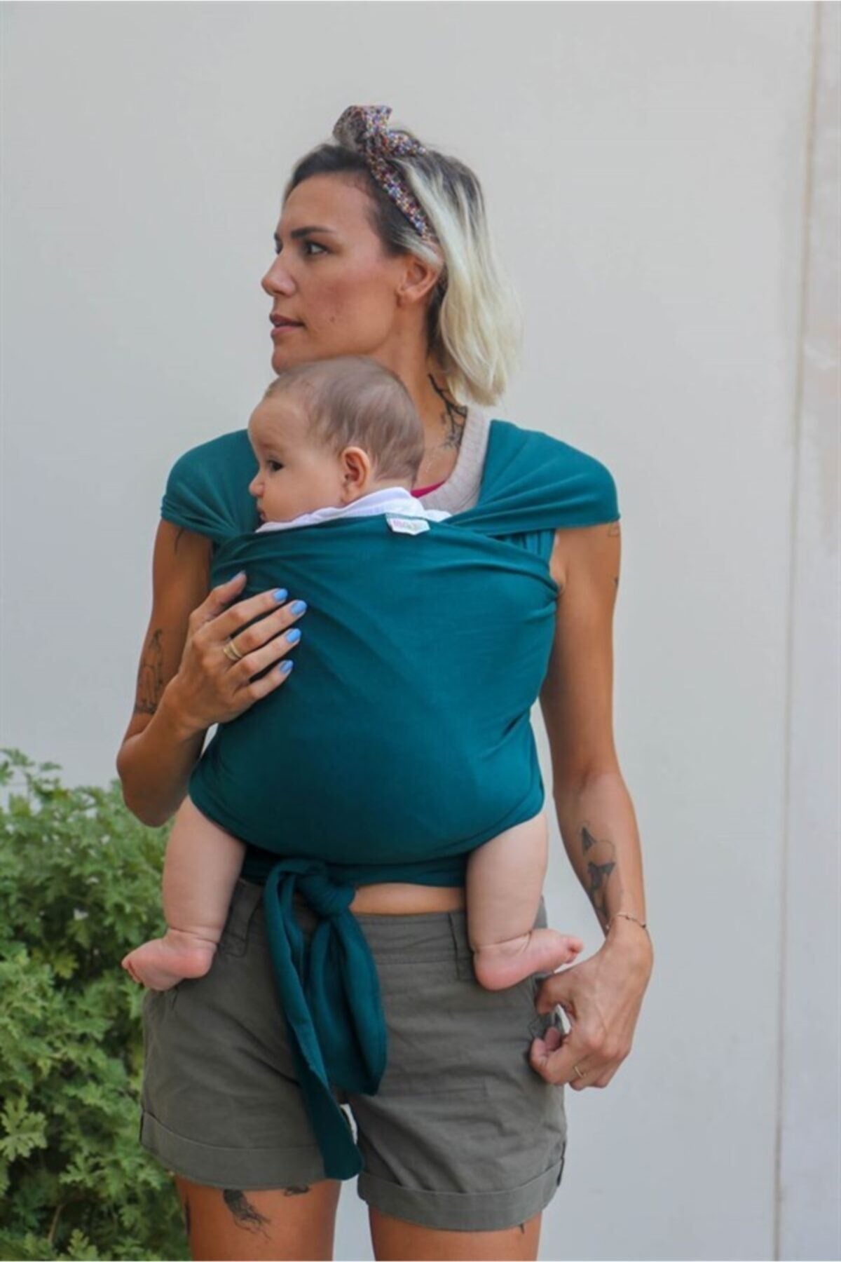 Petrol Green Wrap Sling