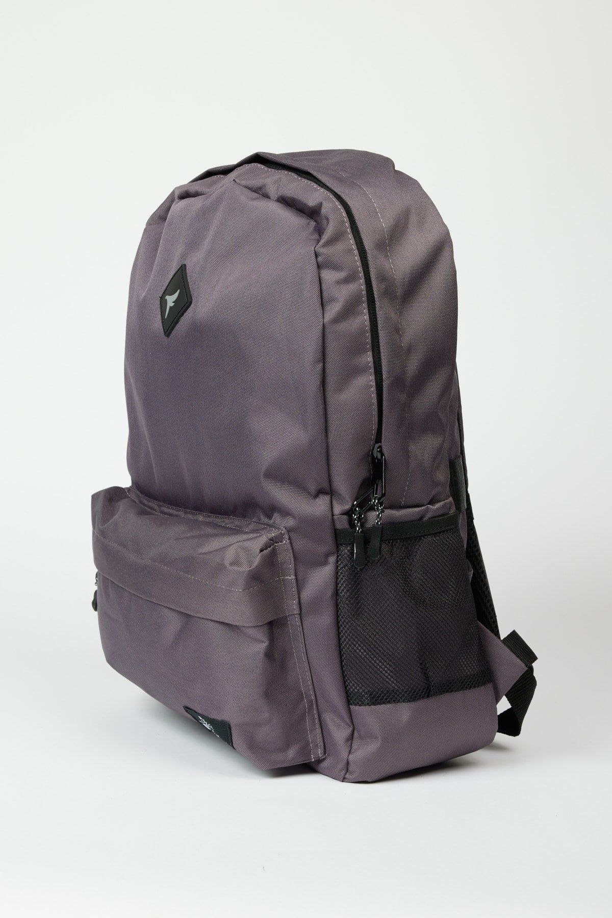 Men's Gray Logo School Backpack