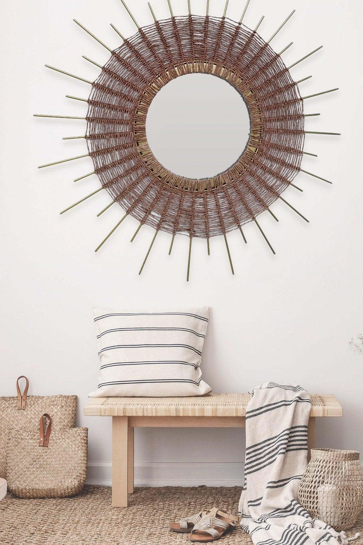 Decorative Full Moon Mirror Completely Handmade Home Decoration - Swordslife