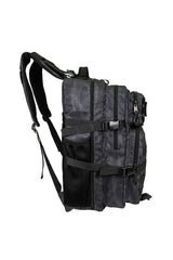 Tactical Backpack Black Camouflage