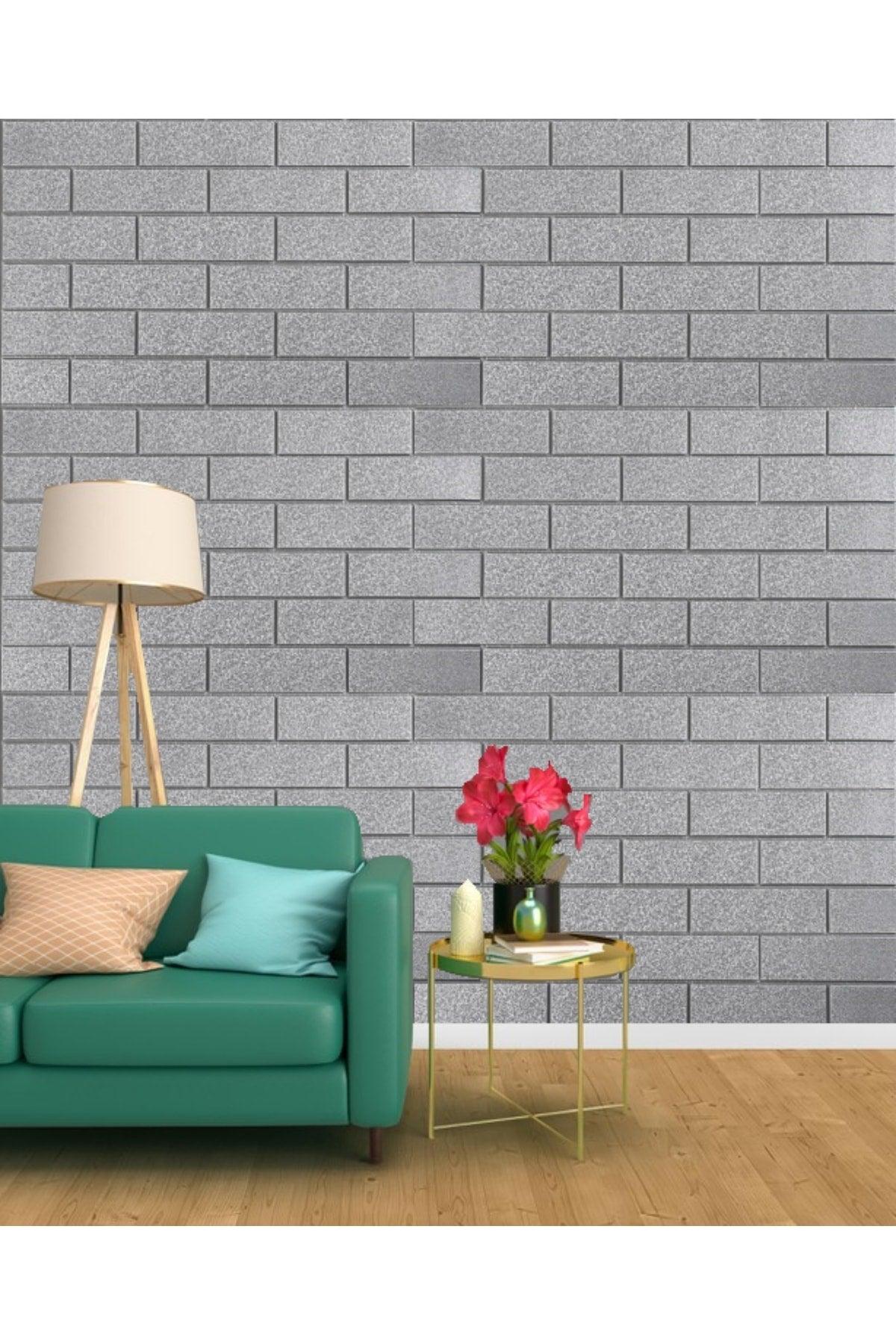 Gray Self Adhesive Wallpaper Covering Panel - Swordslife