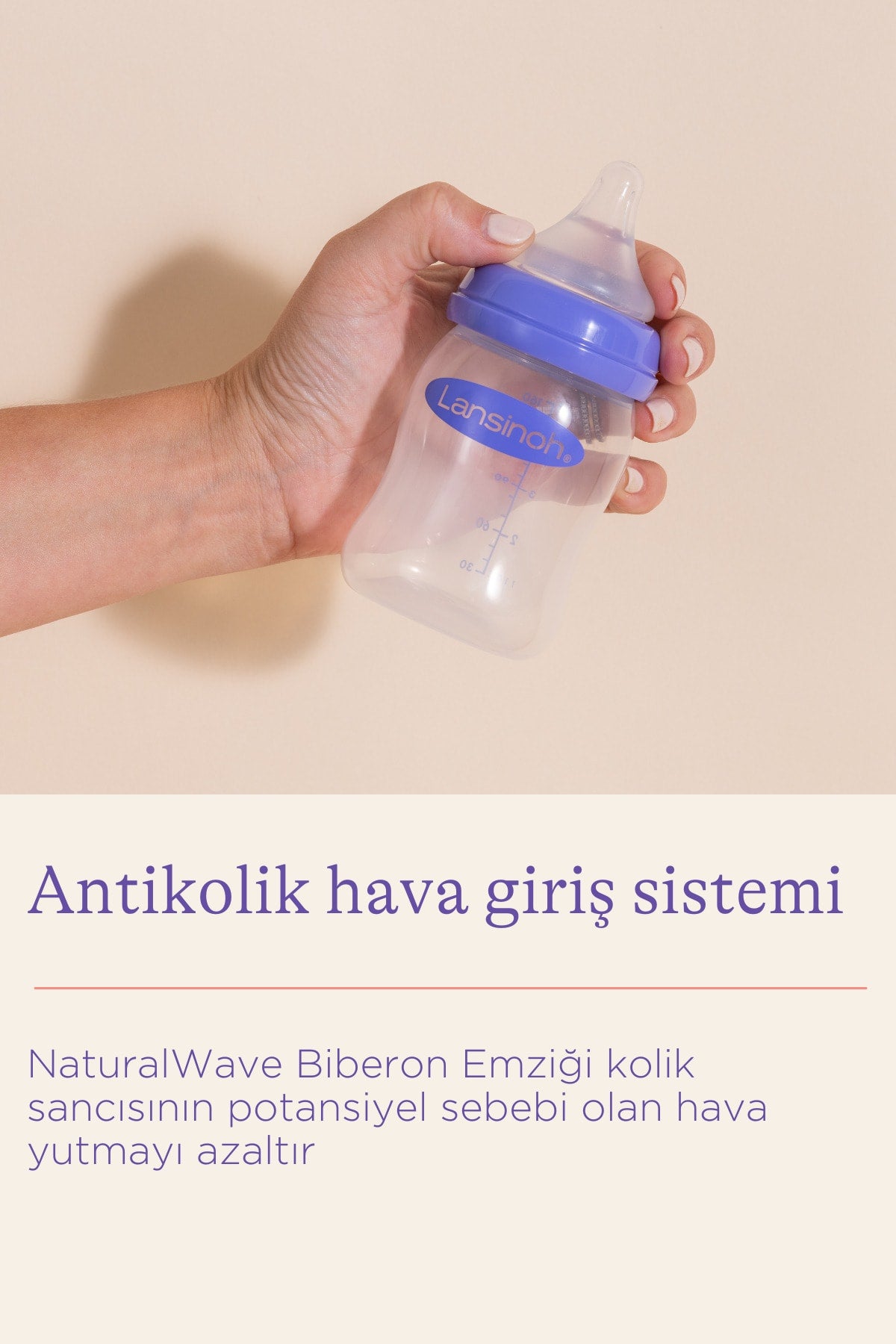 Natural Wave Baby Bottle 160 ml Pp Slow Flow