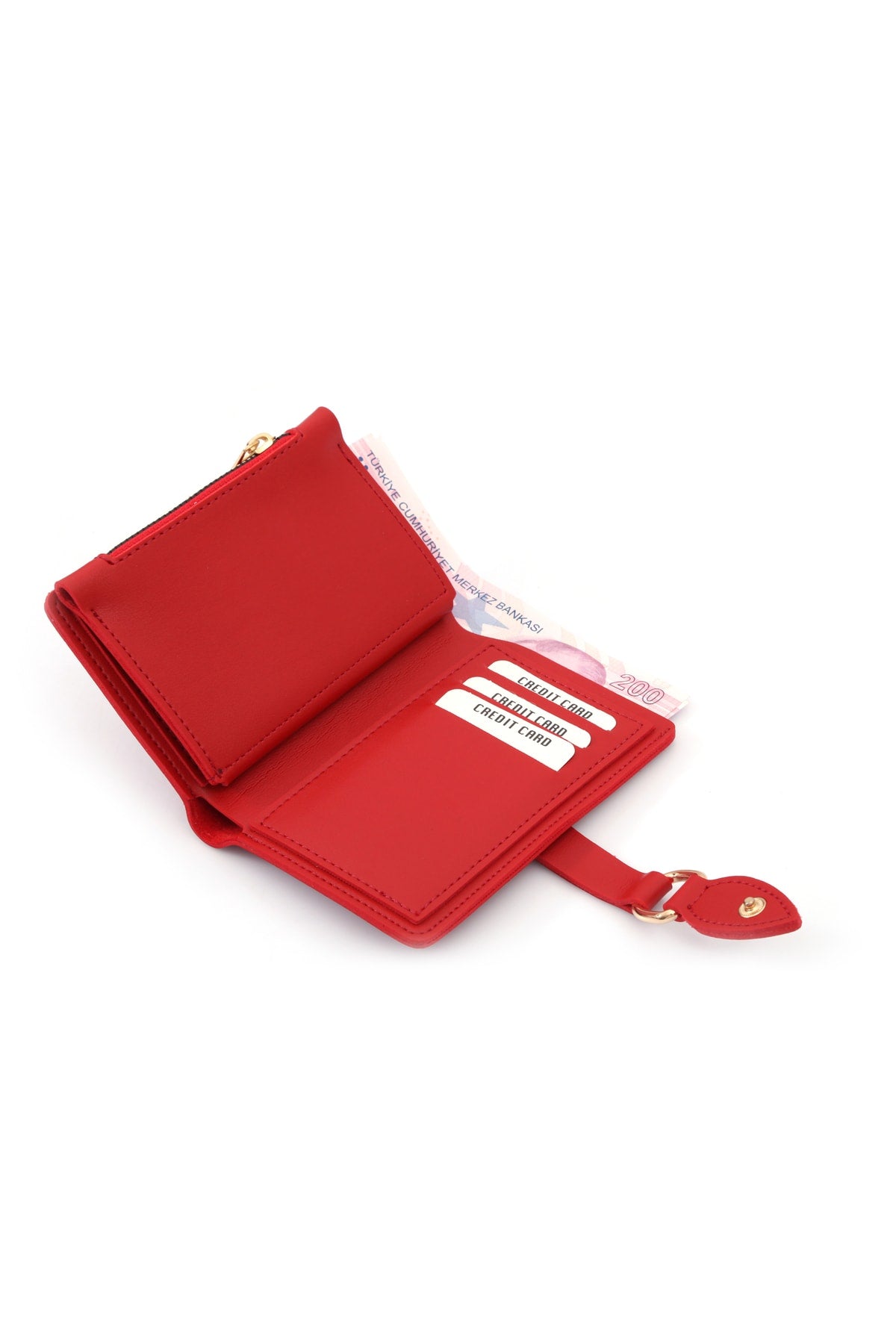 Women's Wallets Red Women's Wallets Accessory