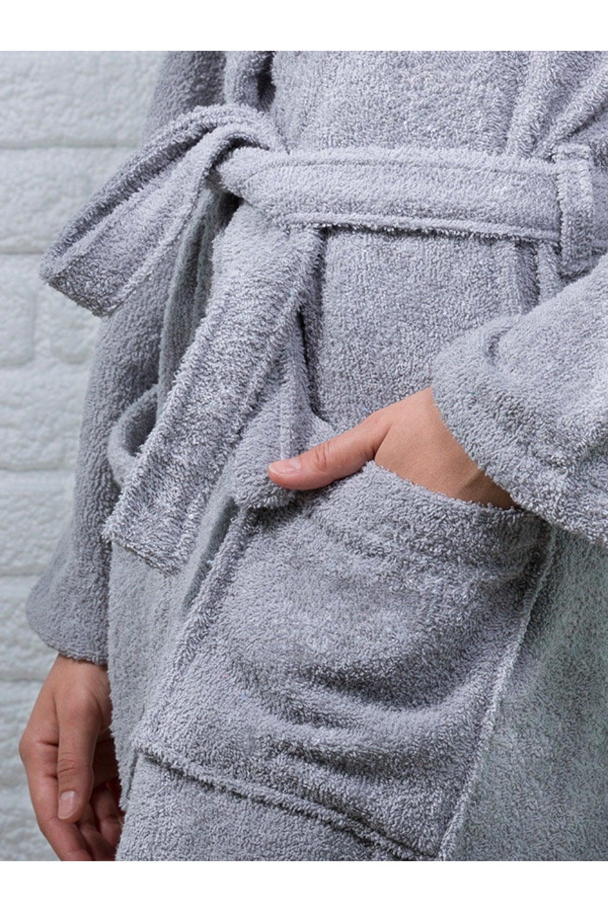 100% Cotton Hooded Bathrobe Set - Swordslife