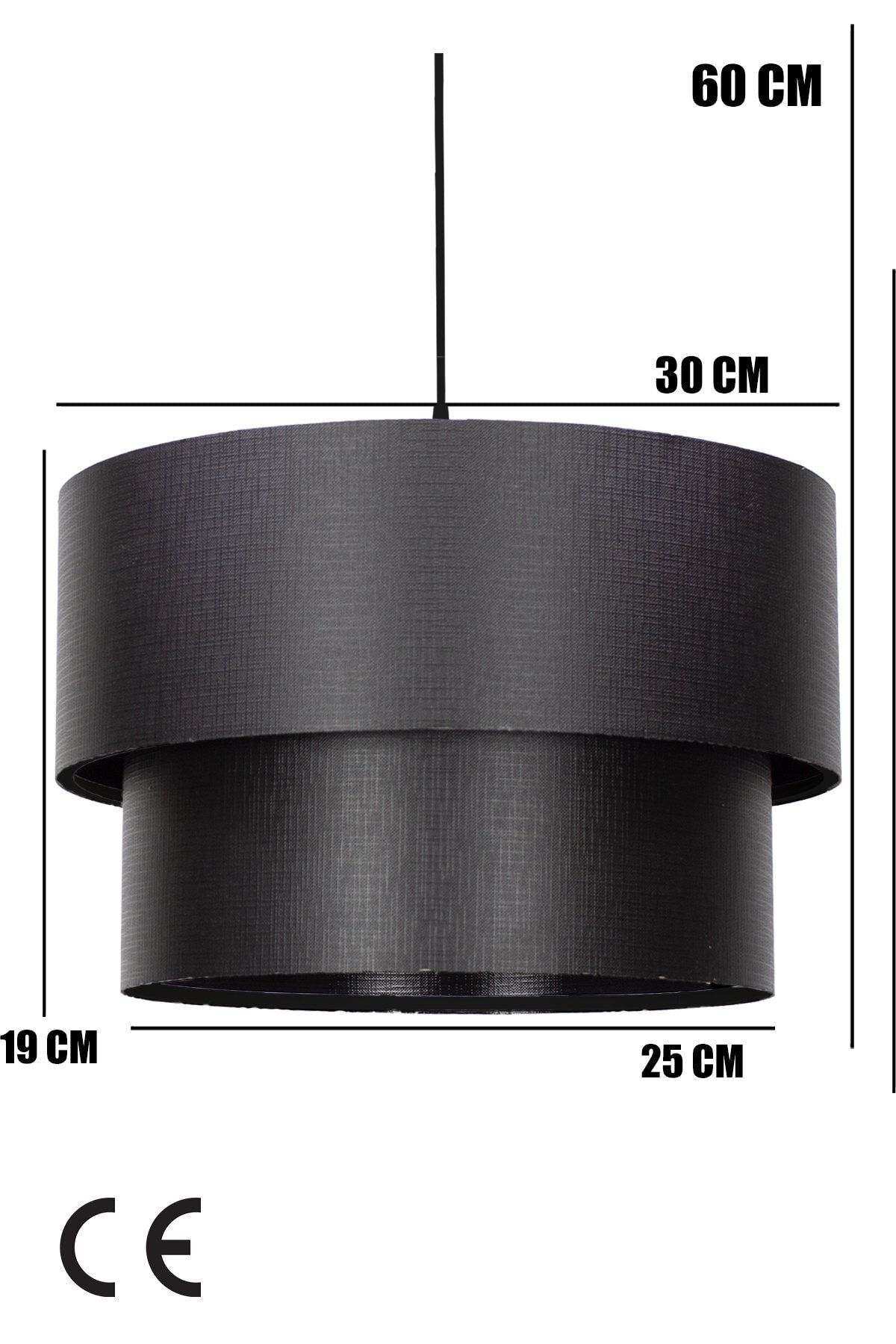 Pasta Pendant Lamp Chandelier Black Finlin